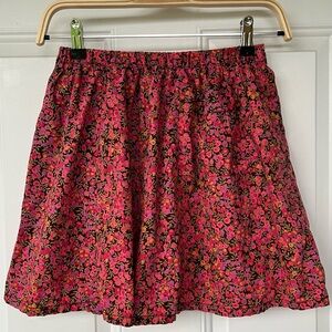 •Peek• Girls Pull-On Floral A-Line Skirt - Size 12